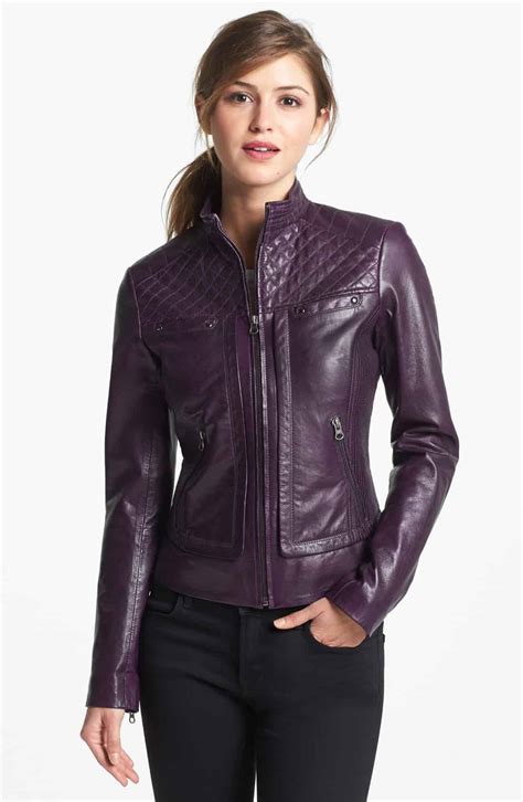womens leather jacket trends spring
