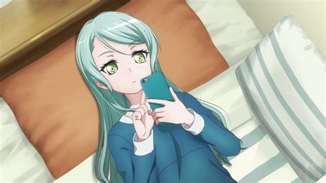 wallpaper anime girls anime screenshot bang dream hikawa sayo