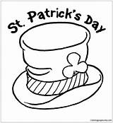 St Pages Patrick Patricks Shamrock Coloring Hat Color Online Adults Coloringpagesonly Kids sketch template