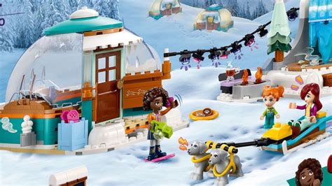 lego friends hits  slopes   winter themed  sets