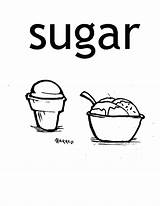 Sugar Coloring Pages Celebrate Year sketch template