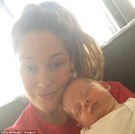 erin mcnaught enjoys first night out since giving birth daily mail online