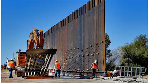 brand  border wall  texas   construction