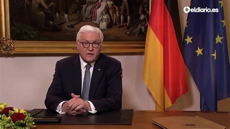 steinmeier presidente de alemania los alemanes estamos obligados  ser solidarios  europa