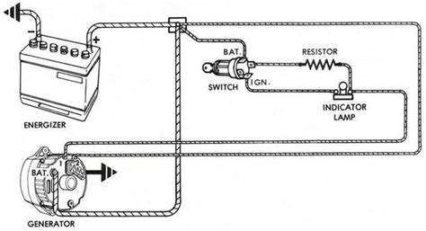 chevy  wire alternator wiring   terminal wiring diagram
