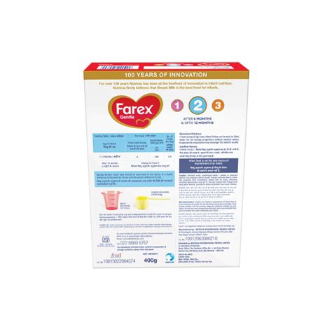 Buy Farex Gentle Stage 2 Follow Up Formula Refill Pack 400 Gm Online At