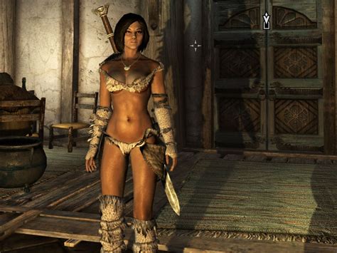 Female Forsworn Female Armor Skyrim Wonder Woman