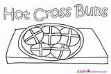 Buns Pages Bun Coloring Template Easter sketch template
