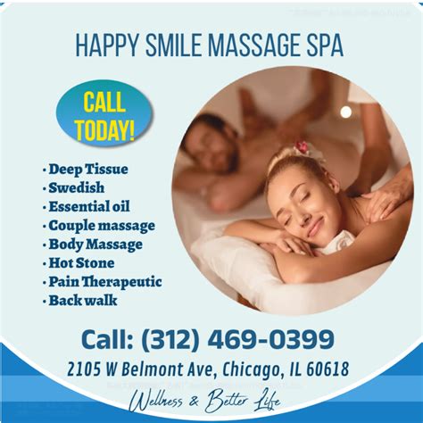 happy smile massage spa updated april