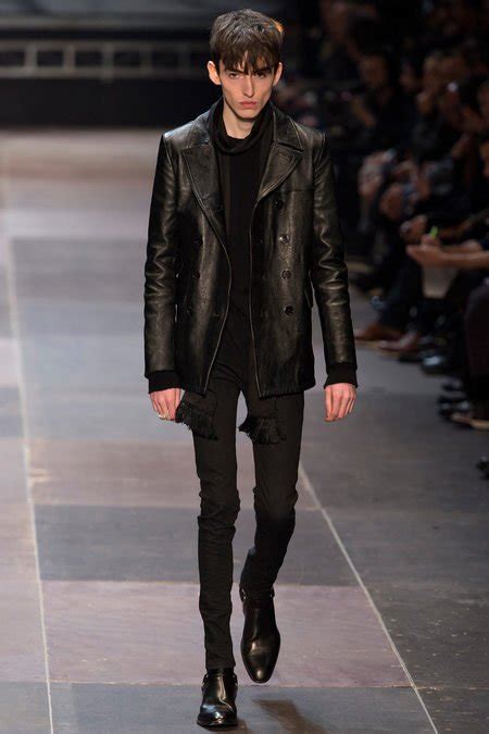 Manorexia Ysl Uses Skinny Male Model On Catwalk