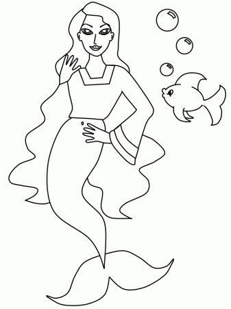 mako mermaids coloring pages images