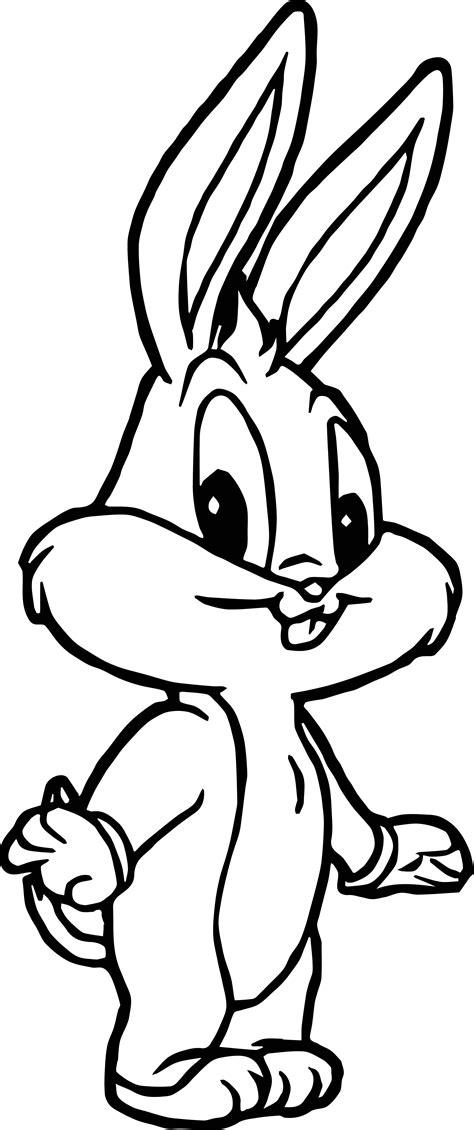 baby bugs bunny coloring pages coloring pages