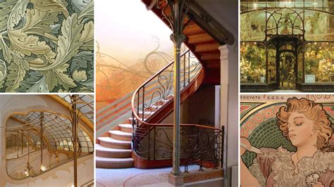 discover  timeless beauty  art nouveau patterns motifs