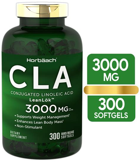 cla supplement  mg maxiumum potency  softgel pills