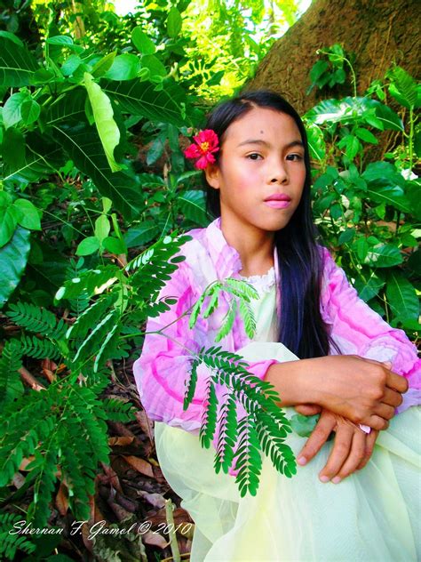 Foto Ko To Native Girl Of Mindoro Philippines