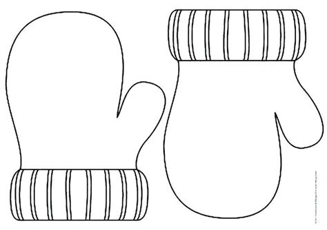 mitten coloring sheets mittens coloring page  mitten coloring