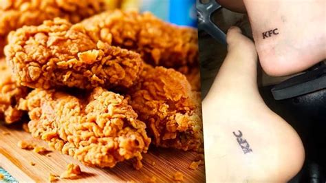 19 Year Old Cops Free Kfc For A Year Thanks To A Kfc Tattoo Triple M