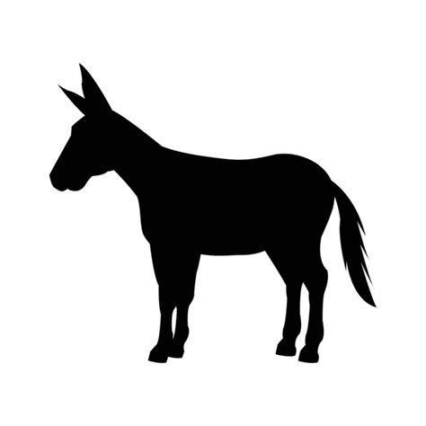 donkey head stock vectors royalty  donkey head illustrations