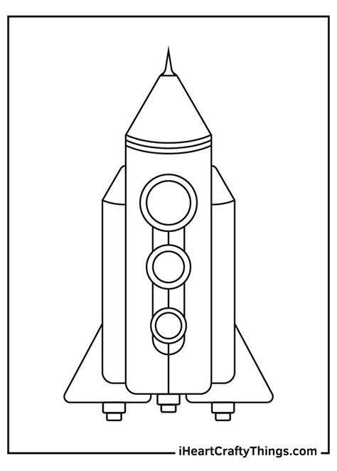printable spaceship coloring pages updated