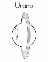 Urano Geografia sketch template