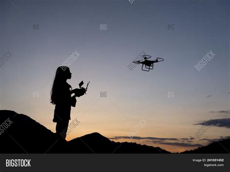 female drone user image photo  trial bigstock