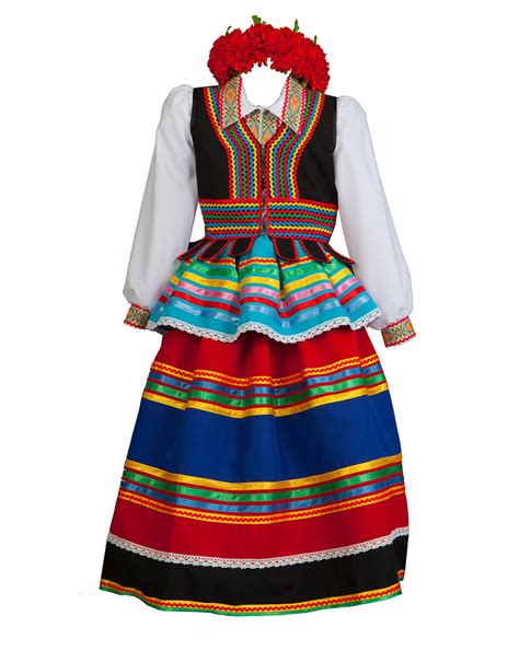 polish folk costume women national clothing poland rusclothingcom