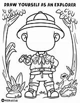 Exploring Adventurer Rainforest Themes Kindergarten sketch template