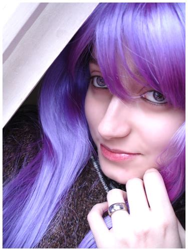 purple hair purple eyes  palchan  deviantart