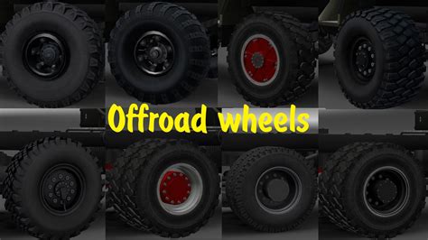 road wheels  ets mods euro truck simulator  mods etsmodslt