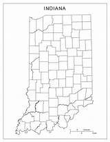 Indiana Map County Printable Counties Blank Outline State Clipart Lines Maps Northern Jpeg States Template Yellowmaps High Sketch Resolution Pdf sketch template