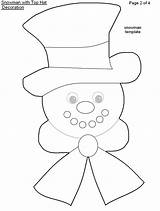 Snowman Hat Printable Template Pattern Christmas Templates Projects Kids Hats Cut Choose Board Crafts Patterns Via Paper Santa Newdesign Printablee sketch template
