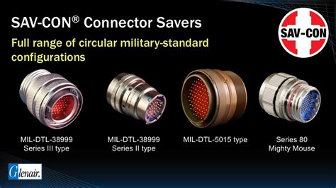 sav  connector savers glenair