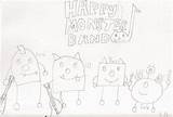 Happy Monster Band Deviantart sketch template