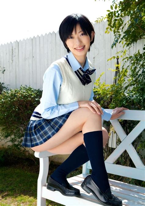 Yuka Kuramochi 64 High School Girl Costume Sexy Images