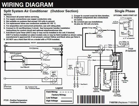 york split ac wiring diagram wiring schema