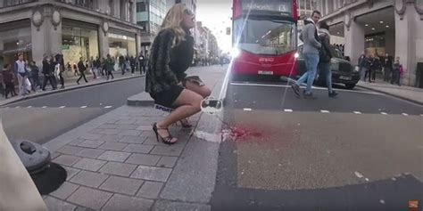 Photos Embarrassing Moment Woman Has ‘period Explosion’ In Public