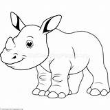 Rhino Getcoloringpages sketch template