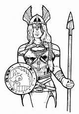 Freyja Goddess Battle Deviantart Deviant Downloads sketch template