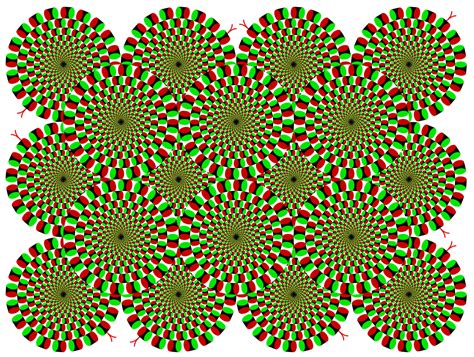 moving optical illusions clipart