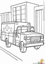 Ambulance Ems Peep Coloring sketch template