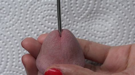Will It Fit In My Dick Hole My First Time Having A Metal Rod Up My Cock