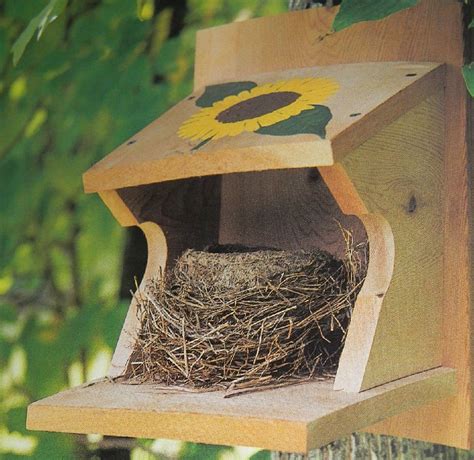 robins nest box robin nest box bird house bird houses