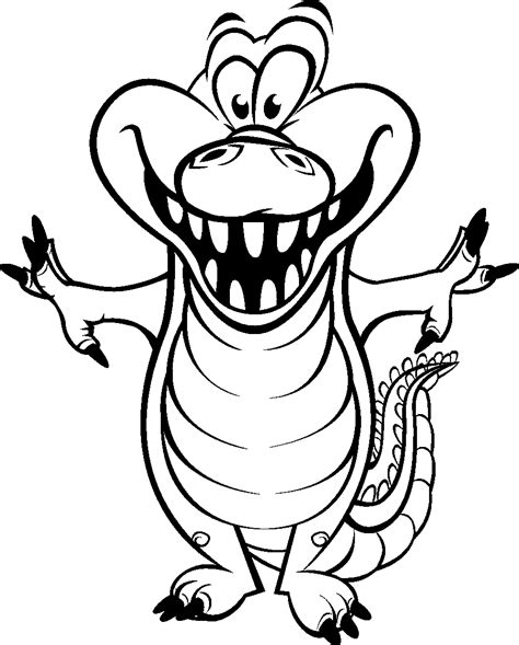 funny animal coloring page   funny animal coloring
