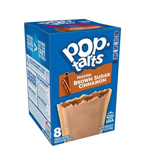 pop tarts frosted brown sugar cinnamon 8 pack 13 5oz 384g