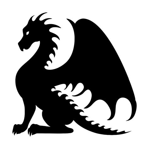 dragon vinyl decal sticker  wyvern fantasy folklore medieval
