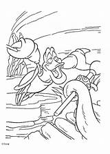 Coloring Sebastian Pages Mermaid Little Getcolorings Flounder sketch template