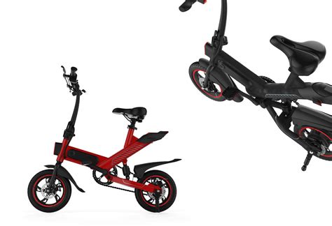 small foldable womens electric bike compact battery powered bicycles