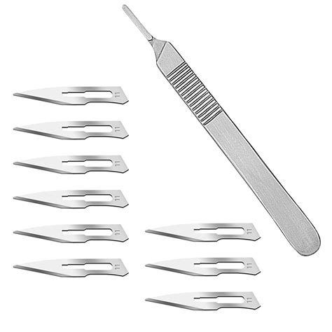 buy  pcs  surgical blades   scalpel handle medical dental   desertcartkuwait