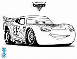 Mcqueen Cars Coloring Pages Lightening sketch template