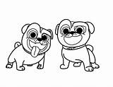 Coloring Puppy Dog Pages Pals Bingo Rolly Disney Kids Para Colorir Print Pal Color Playhouse Rainbow Getdrawings Drawing Getcolorings Choose sketch template